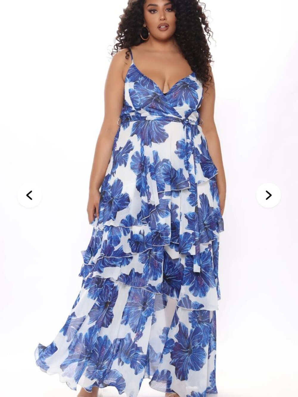 Gorgeous Girl Floral Maxi Dress